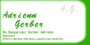 adrienn gerber business card